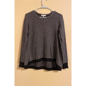 Madewell black and white Sweater